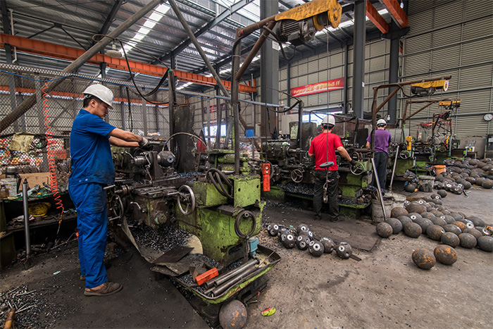 泰安网架配件车间